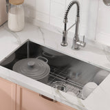Kitchen & Bathroom DIY: VEVOR Kitchen Sink, 304 Stainless Steel Drop-In Sinks, Undermount Single Bowl Basin with Accessories(Pack of 3), Household Dishwasher Sinks for Workstation, RV, Prep Kitchen, and Bar Sink, 30 inch