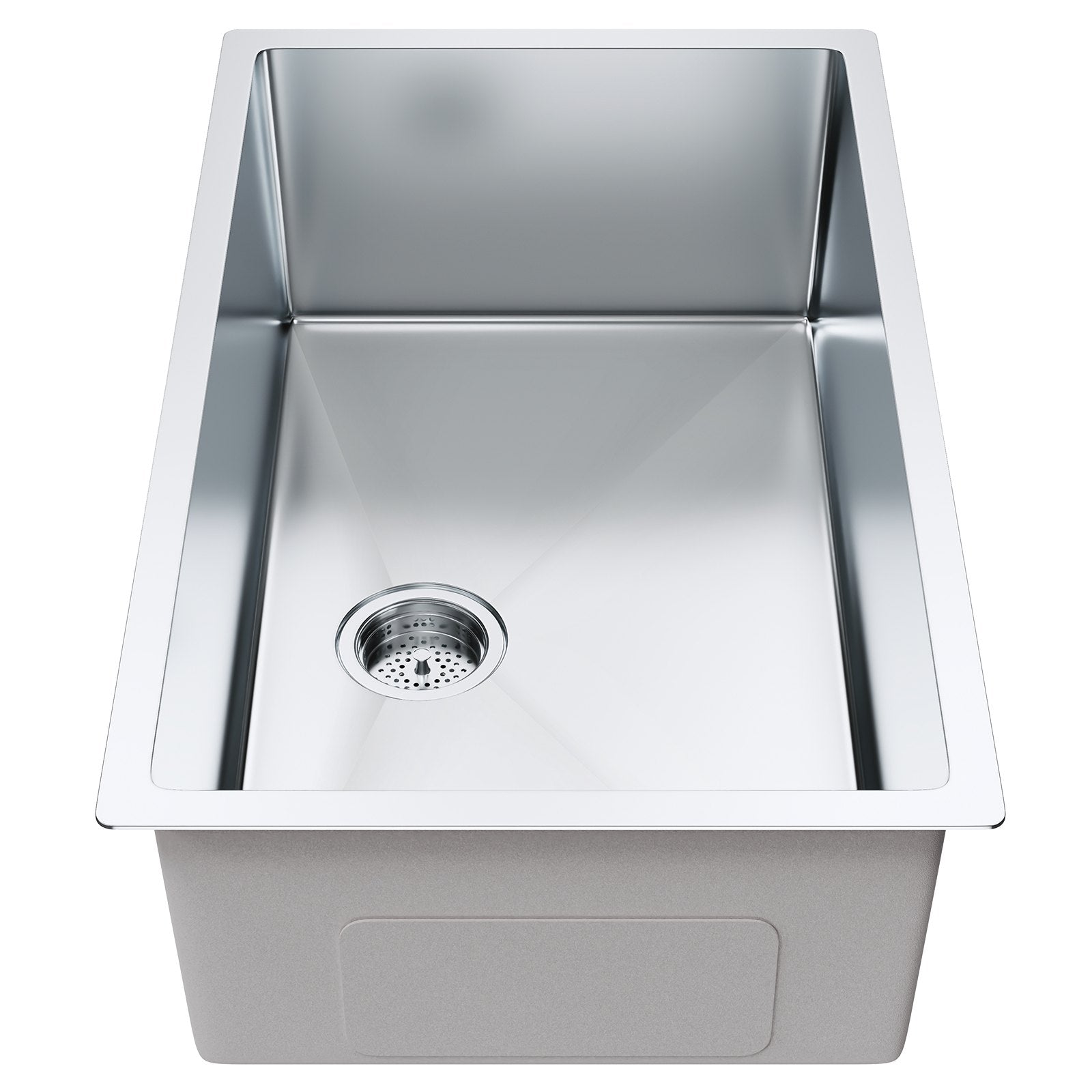 Kitchen & Bathroom DIY: VEVOR Kitchen Sink, 304 Stainless Steel Drop-In Sinks, Undermount Single Bowl Basin with Accessories(Pack of 3), Household Dishwasher Sinks for Workstation, RV, Prep Kitchen, and Bar Sink, 30 inch