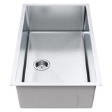 Kitchen & Bathroom DIY: VEVOR Kitchen Sink, 304 Stainless Steel Drop-In Sinks, Undermount Single Bowl Basin with Accessories(Pack of 3), Household Dishwasher Sinks for Workstation, RV, Prep Kitchen, and Bar Sink, 32 inch