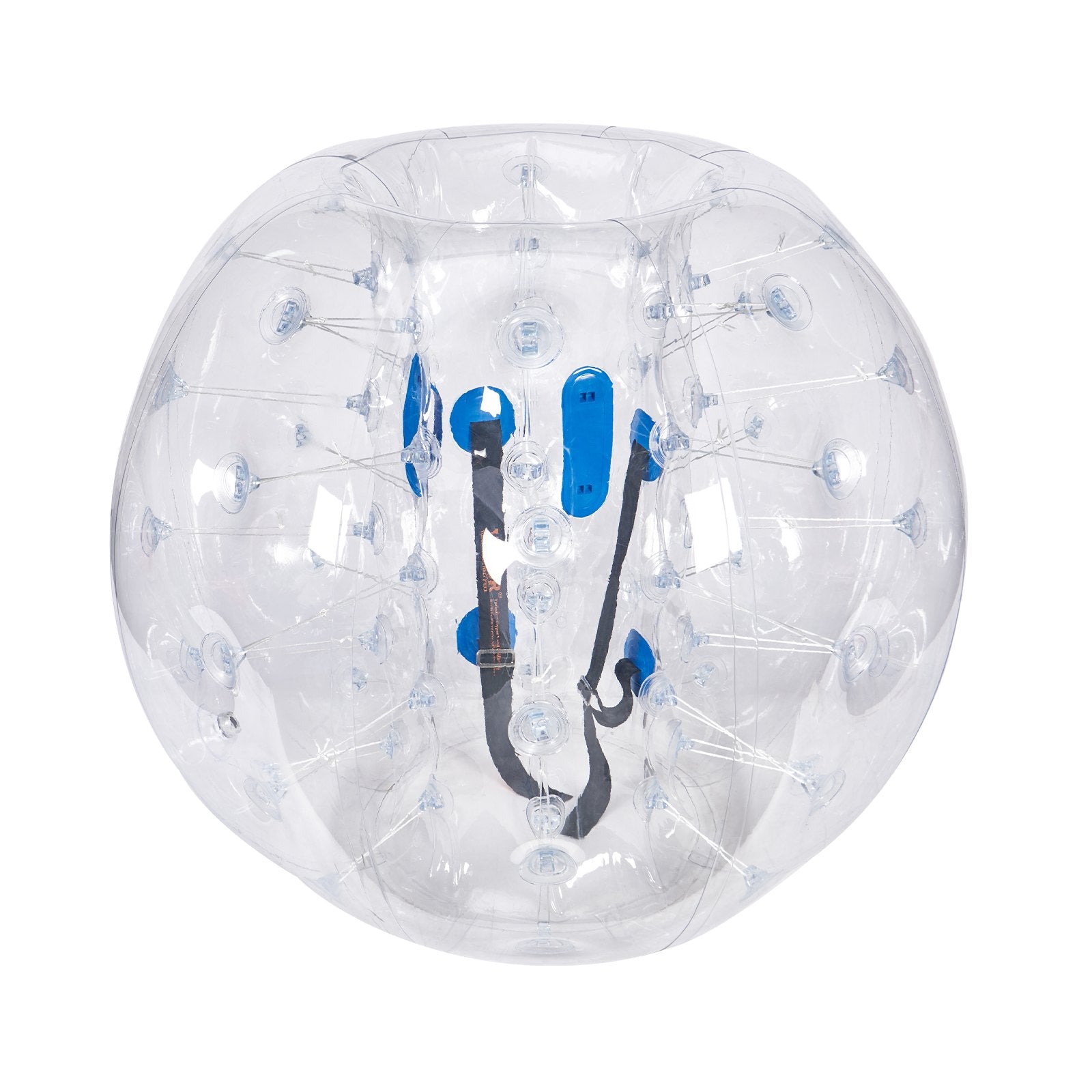 Dog Toys: VEVOR Inflatable Bumper Ball 1-Pack, 4FT/1.2M Body Sumo Zorb Balls for Teen & Adult, 0.8mm Thick PVC Human Hamster Bubble Balls for Outdoor Team Gaming Play, Bumper Bopper Toys for Garden, Yard, Park