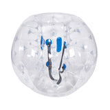 Dog Toys: VEVOR Inflatable Bumper Ball 1-Pack, 4FT/1.2M Body Sumo Zorb Balls for Teen & Adult, 0.8mm Thick PVC Human Hamster Bubble Balls for Outdoor Team Gaming Play, Bumper Bopper Toys for Garden, Yard, Park