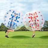 Ball Pits & Play Pens: VEVOR Inflatable Bumper Balls 2-Pack, 4FT/1.2M Body Sumo Zorb Balls for Teen & Adult, 0.8mm Thick PVC Human Hamster Bubble Balls for Outdoor Team Gaming Play, Bumper Bopper Toys for Garden, Yard, Park