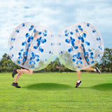 Dog Toys: VEVOR Inflatable Bumper Ball 1-Pack, 4FT/1.2M Body Sumo Zorb Balls for Teen & Adult, 0.8mm Thick PVC Human Hamster Bubble Balls for Outdoor Team Gaming Play, Bumper Bopper Toys for Garden, Yard, Park