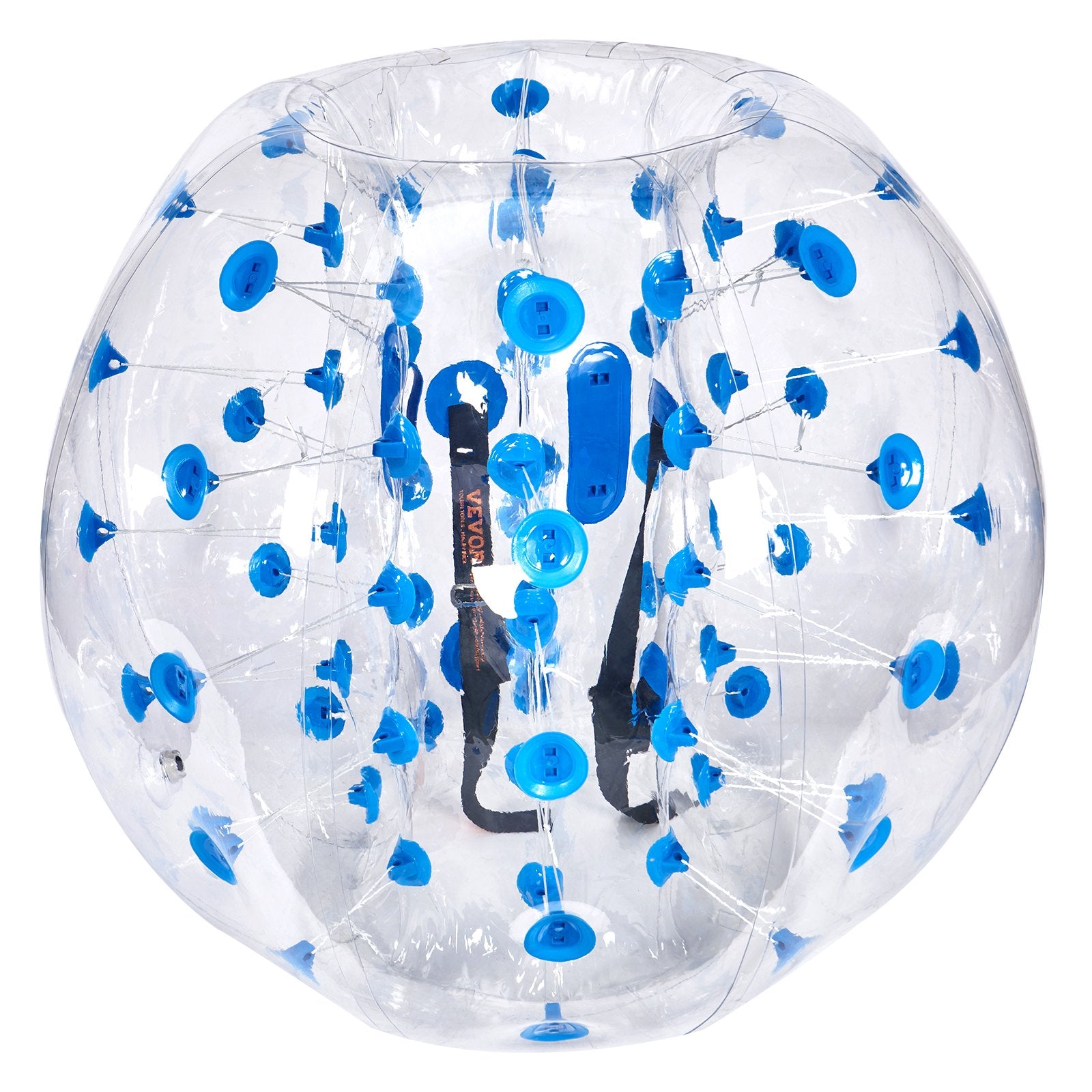 Dog Toys: VEVOR Inflatable Bumper Ball 1-Pack, 4FT/1.2M Body Sumo Zorb Balls for Teen & Adult, 0.8mm Thick PVC Human Hamster Bubble Balls for Outdoor Team Gaming Play, Bumper Bopper Toys for Garden, Yard, Park
