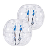 Ball Pits & Play Pens: VEVOR Inflatable Bumper Balls 2-Pack, 4FT/1.2M Body Sumo Zorb Balls for Teen & Adult, 0.8mm Thick PVC Human Hamster Bubble Balls for Outdoor Team Gaming Play, Bumper Bopper Toys for Garden, Yard, Park