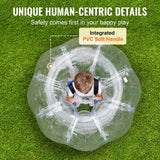 Ball Pits & Play Pens: VEVOR Inflatable Bumper Balls 2-Pack, 4FT/1.2M Body Sumo Zorb Balls for Teen & Adult, 0.8mm Thick PVC Human Hamster Bubble Balls for Outdoor Team Gaming Play, Bumper Bopper Toys for Garden, Yard, Park