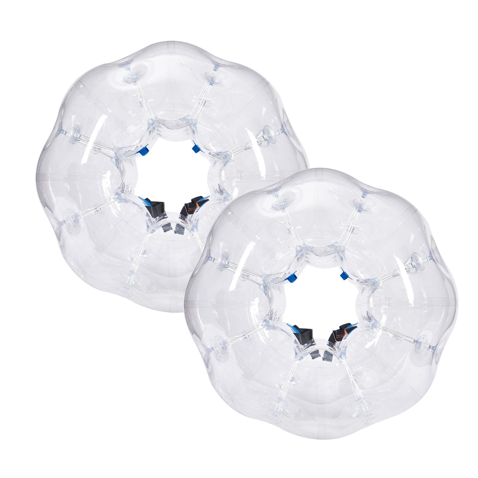 Ball Pits & Play Pens: VEVOR Inflatable Bumper Balls 2-Pack, 4FT/1.2M Body Sumo Zorb Balls for Teen & Adult, 0.8mm Thick PVC Human Hamster Bubble Balls for Outdoor Team Gaming Play, Bumper Bopper Toys for Garden, Yard, Park