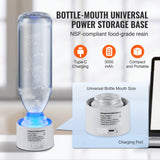 Gardening Tools: VEVOR Hydrogen Water Bottle Generator, 380 ml / 13.4 oz Capacity Portable Hydrogen Water Maker, SPE Technology Hydrogen Rich Water Ionizer Machine with Nasal Inhalation Tube and Self-Cleaning