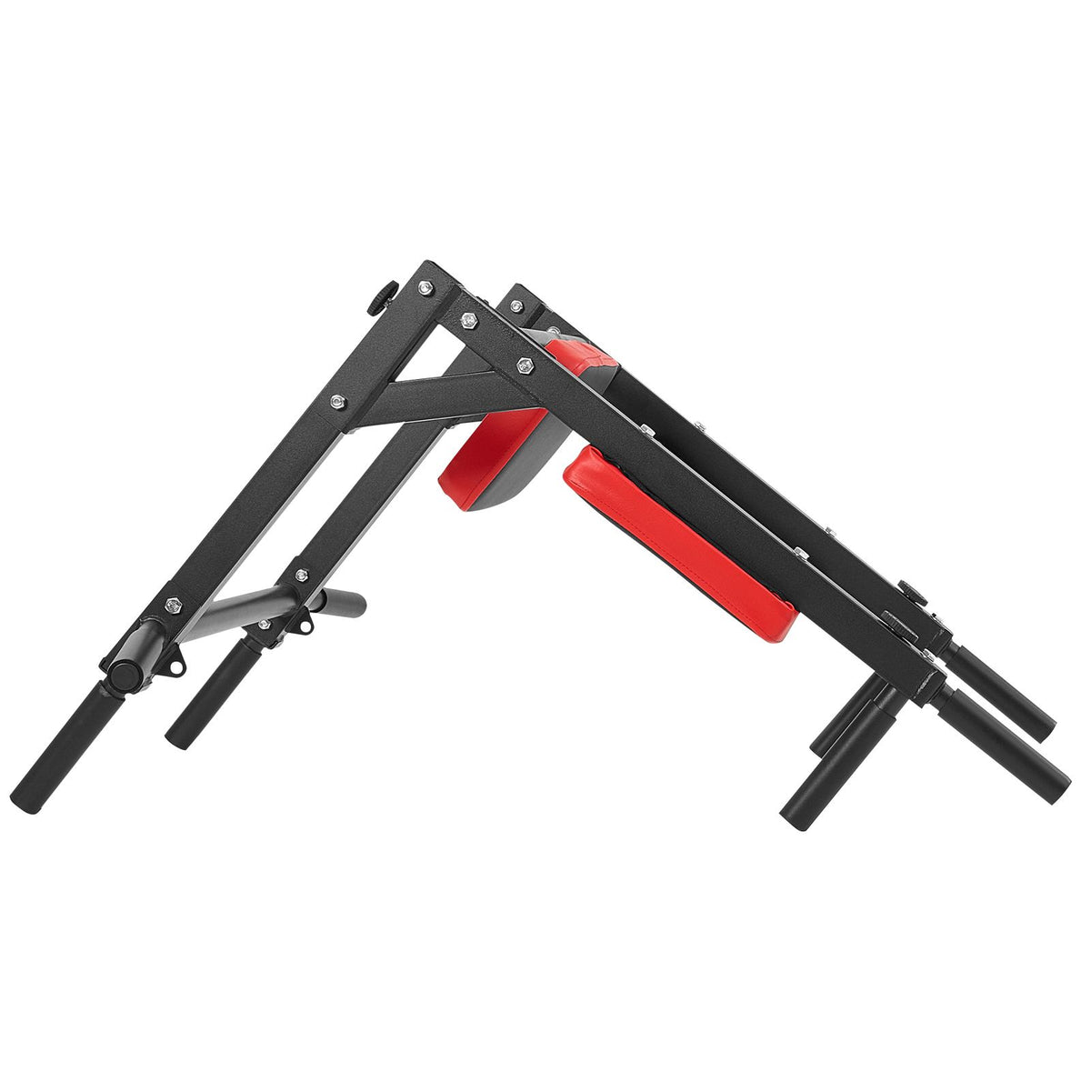 Multifunctional Pull Up Bar, Wall Mounted Chin Up Bar Dip Station for Home Gym, Heavy Duty Steel Upper Body Workout Pull Ups, Power Tower Set Training Equipment Fitness, 440 lbs Weight Capacity