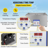 Jewellery Cleaners: VEVOR Digital Ultrasonic Cleaner 30L Ultrasonic Cleaning Machine 40kHz Sonic Cleaner Machine 316 & 304 Stainless Steel Ultrasonic Cleaner Machine with Heater & Timer for Cleaning Jewelry Glasses Watch