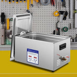 Jewellery Cleaners: VEVOR Digital Ultrasonic Cleaner 30L Ultrasonic Cleaning Machine 40kHz Sonic Cleaner Machine 316 & 304 Stainless Steel Ultrasonic Cleaner Machine with Heater & Timer for Cleaning Jewelry Glasses Watch