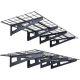 Wall Storage Racks: VEVOR Garage Storage Shelving, 2 Pack, 183 x 61 cm Heavy Duty Garage Shelves Wall Mounted, 454 kg Load Capacity(Total) Garage Storage Rack Floating Shelves, Suitable for Shop, Shed, Garage Storage