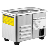 Jewellery Cleaners: VEVOR 0.8L Professional Ultrasonic Cleaner 304 Stainless Steel Digital Lab Ultrasonic Cleaner with Timer for Jewelry Watch Glasses Circuit Board Dentures Small Parts Dental Instrument (0.8L)