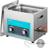 Audio Accessories: Vevor Ultrasonic Jewelry Cleaner with Heater Timer for Cleaning Eyeglass Rings Dentures Music Instruments