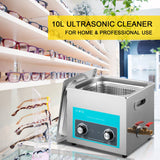 Audio Accessories: Vevor Ultrasonic Jewelry Cleaner with Heater Timer for Cleaning Eyeglass Rings Dentures Music Instruments