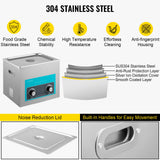 Audio Accessories: Vevor Ultrasonic Jewelry Cleaner with Heater Timer for Cleaning Eyeglass Rings Dentures Music Instruments