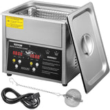Jewellery Cleaners: VEVOR Digital Ultrasonic Cleaner 3L Ultrasonic Cleaning Machine 220V 50kHz Sonic Cleaner Machine 304 Stainless Steel Ultrasonic Cleaner Machine with Heater and Timer for Cleaning Jewelry Glasses Watch