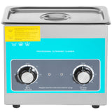 Jewellery Cleaners: VEVOR Knob Ultrasonic Cleaner 3L 40kHz Ultrasonic Cleaning Machine Knob Control Sonic Cleaner 304 Stainless Steel Ultrasonic Cleaner Machine with Heater & Timer for Cleaning Jewelry Eyeglasses Watches