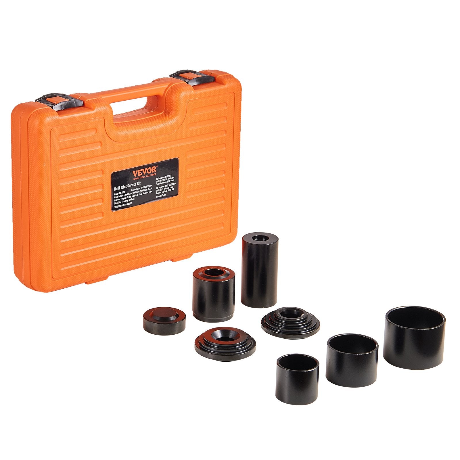 Basketball & Basketball Accessories: VEVOR Ball Joint Press Kit, 10 pcsTool Kit, C-press Ball joint Remove and Install Tools, for Most 2WD and 4WD Cars, Heavy Duty Ball Joint Repair Kit for Automotive Repairing