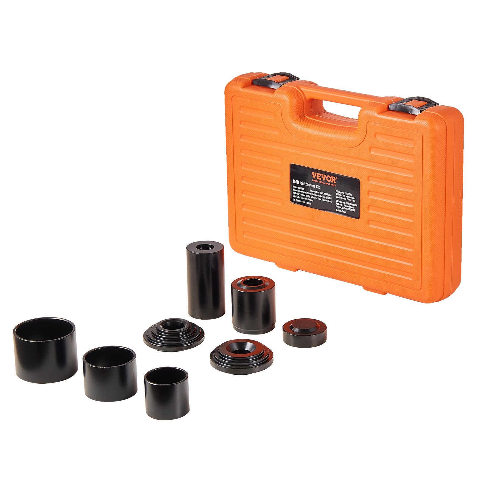 Basketball & Basketball Accessories: VEVOR Ball Joint Press Kit, 10 pcsTool Kit, C-press Ball joint Remove and Install Tools, for Most 2WD and 4WD Cars, Heavy Duty Ball Joint Repair Kit for Automotive Repairing
