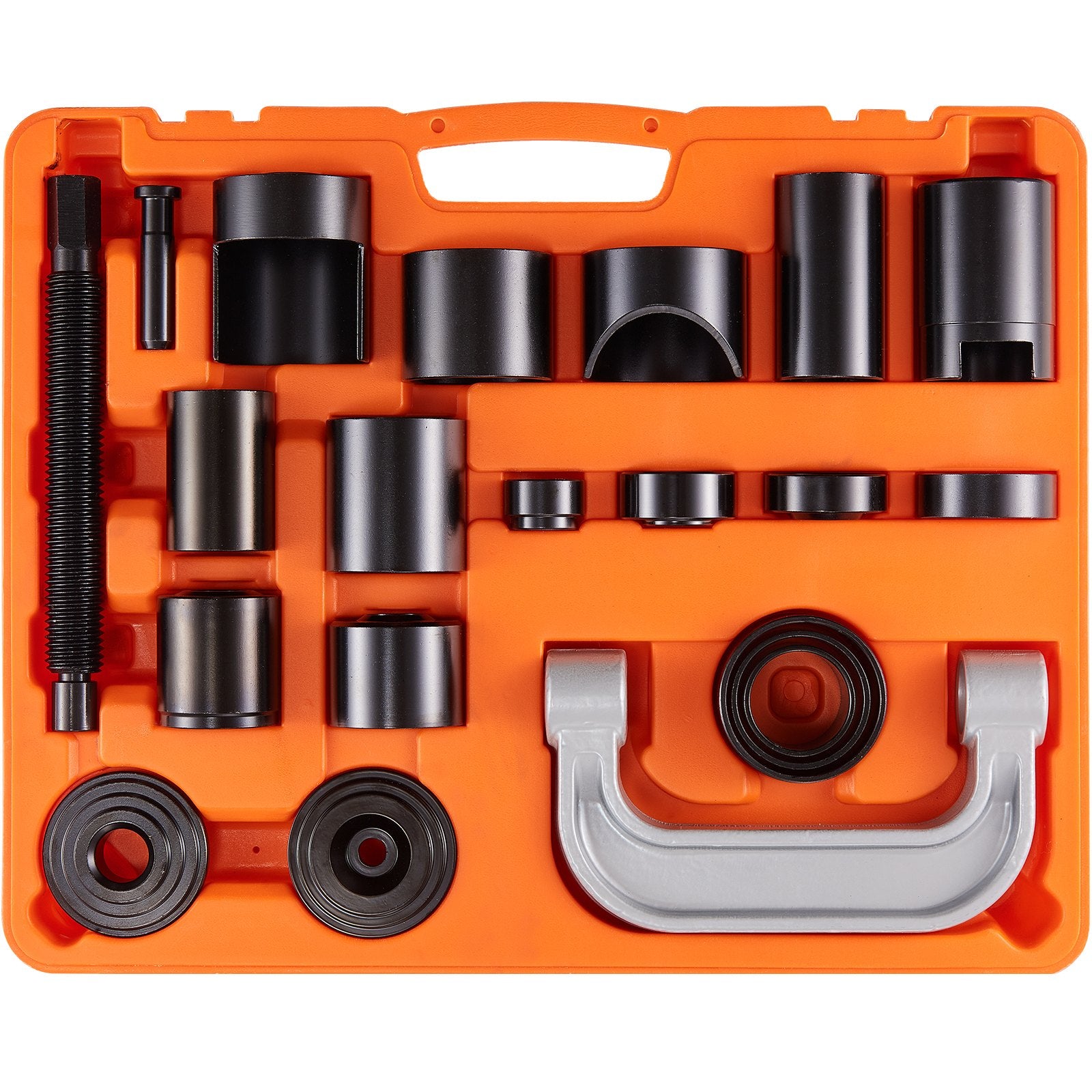 Hand Tools: VEVOR Ball Joint Press Kit, 21 pcs Tool Kit, C-press Ball joint Remove and Install Tools, for Most 2WD and 4WD Cars, Heavy Duty Ball Joint Repair Kit for Automotive Repairing