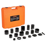 Hand Tools: VEVOR Ball Joint Press Kit, 21 pcs Tool Kit, C-press Ball joint Remove and Install Tools, for Most 2WD and 4WD Cars, Heavy Duty Ball Joint Repair Kit for Automotive Repairing