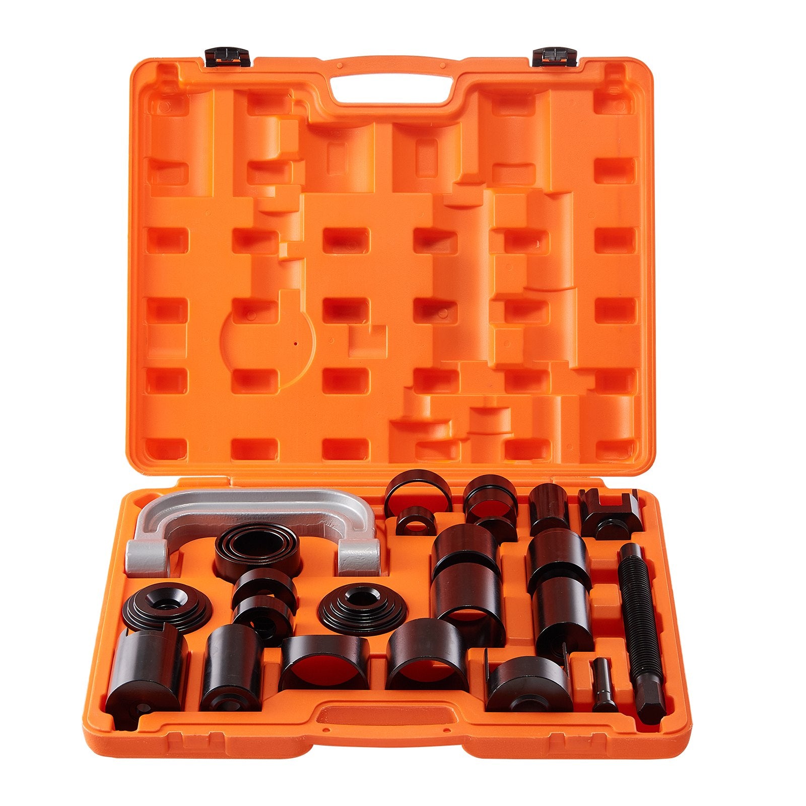 Lifts & Hoists: VEVOR Ball Joint Press Kit, 25 pcsTool Kit, C-press Ball joint Remove and Install Tools, for Most 2WD and 4WD Cars, Heavy Duty Ball Joint Repair Kit for Automotive Repairing