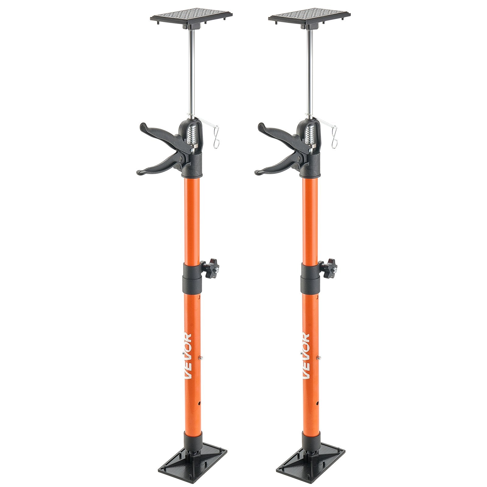 Audio Accessories: VEVOR Cabinet Jack Support Pole, 2-Pack, 54-155 cm Steel Telescopic Quick Support Rod, Adjustable 3rd Hand System up to 70 kg Capacity for Installing Cabinets, Lifting Drywall, Cargo Bars
