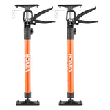 Audio Accessories: VEVOR Cabinet Jack Support Pole, 2-Pack, 54-155 cm Steel Telescopic Quick Support Rod, Adjustable 3rd Hand System up to 70 kg Capacity for Installing Cabinets, Lifting Drywall, Cargo Bars