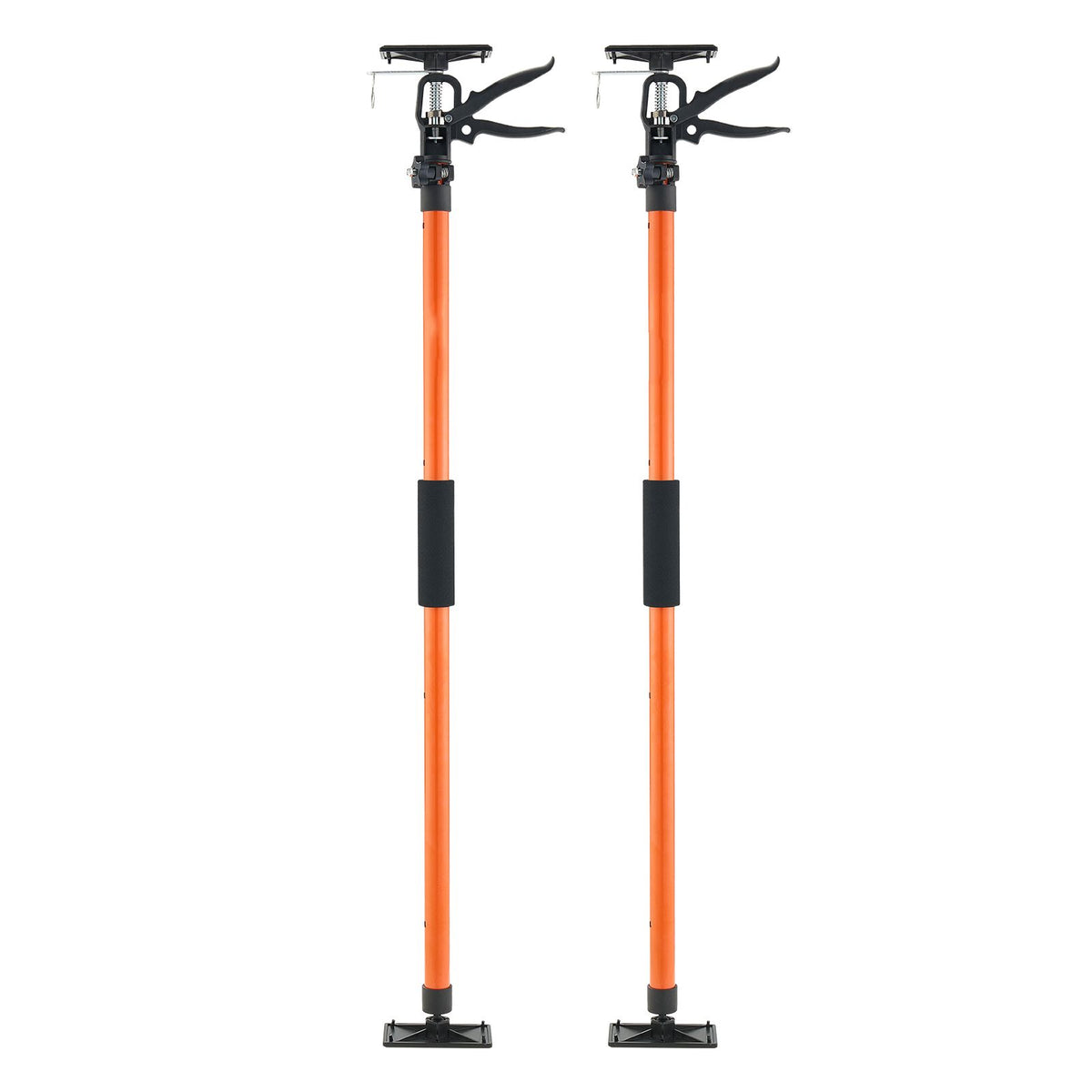 Cabinet Jack Support Pole, 2-Pack, 116-290 cm Steel Telescopic Quick Support Rod, Adjustable 3rd Hand System up to 70 kg Capacity for Installing Cabinets, Lifting Drywall, Cargo Bars