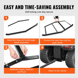 Lawn Rollers: VEVOR Driveway Drag, 76.57" Width Tow Behind Drag Harrow, Q235 Steel Driveway Grader with Adjustable Bars, Support up to 50 lbs, Driveway Tractor Harrow for ATVs, UTVs, Garden Lawn Tractors