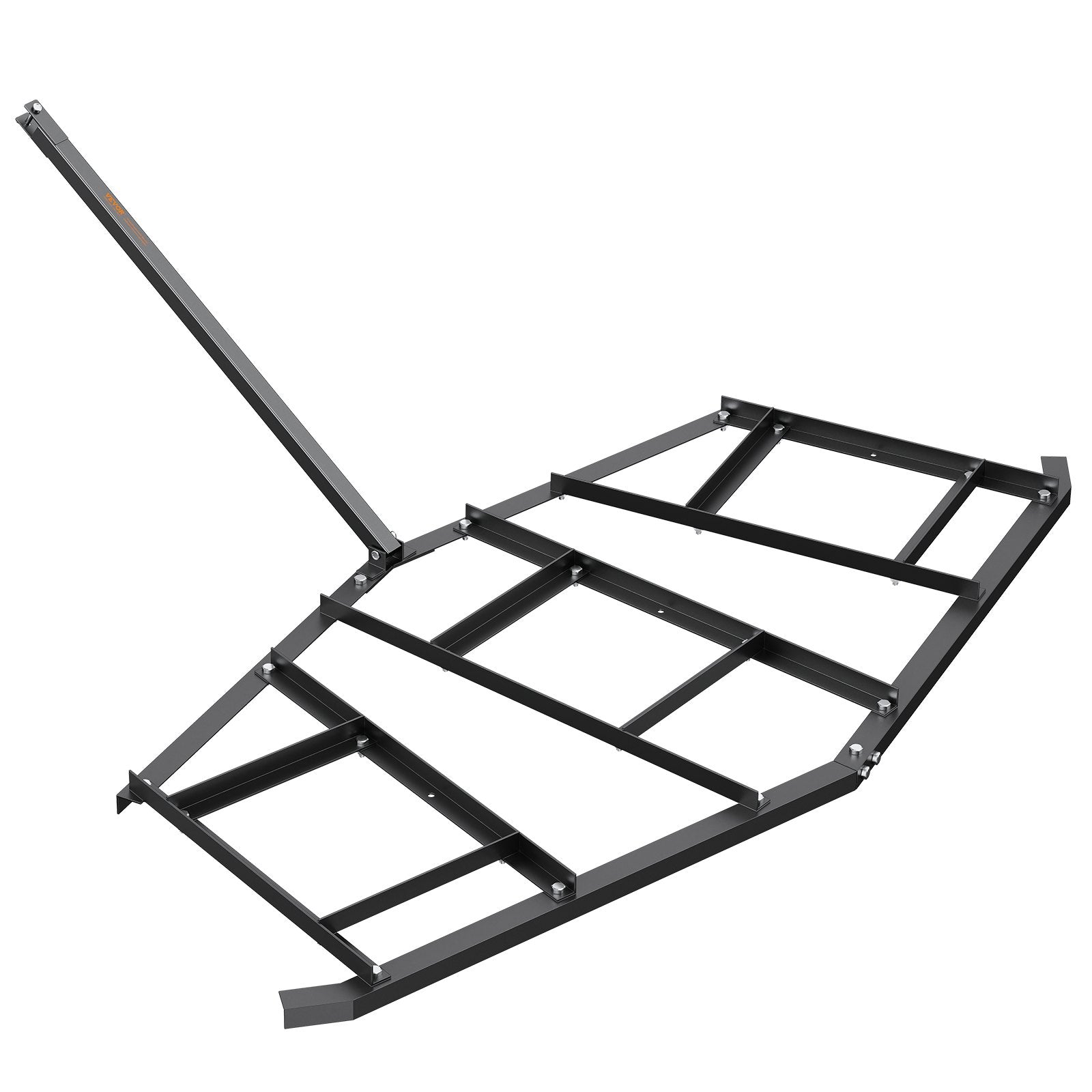 Lawn Rollers: VEVOR Driveway Drag, 84" Width Tow Behind Drag Harrow, Q235 Steel Driveway Grader with Adjustable Bars, Support up to 50 lbs, Driveway Tractor Harrow for ATVs, UTVs, Garden Lawn Tractors