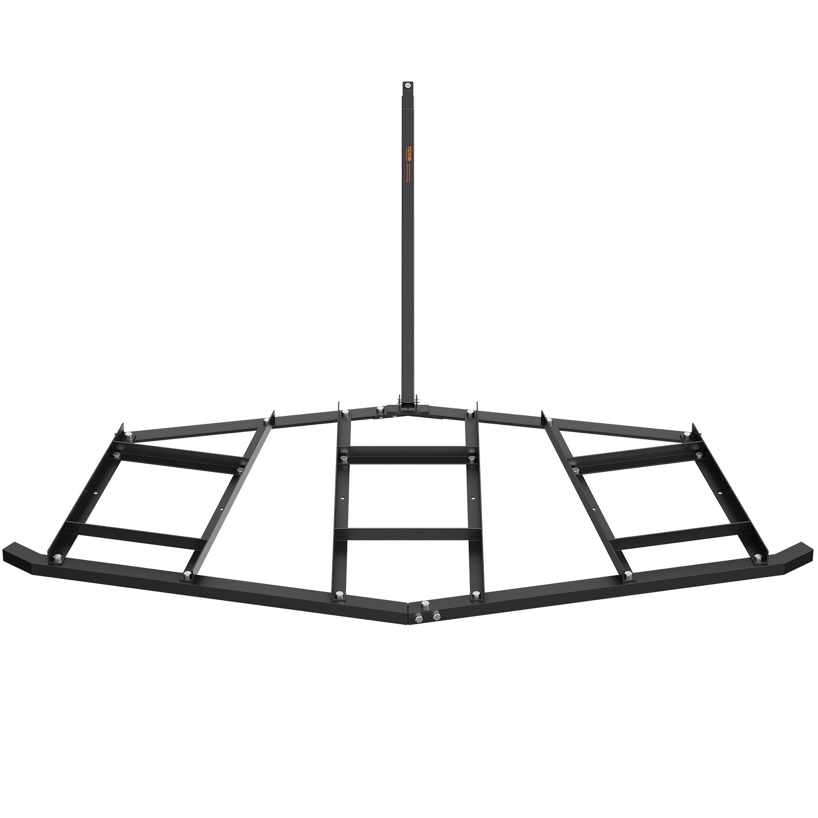Lawn Rollers: VEVOR Driveway Drag, 84" Width Tow Behind Drag Harrow, Q235 Steel Driveway Grader with Adjustable Bars, Support up to 50 lbs, Driveway Tractor Harrow for ATVs, UTVs, Garden Lawn Tractors