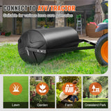 Traffic Control & Parking Tools: VEVOR Tow Behind Lawn Roller, 400lbs Sand/Water Filled Yard Roller, LLDPE Drum and Steel Frame Sod Roller with Easy-turn Plug, Tow Behind a Tractor or ATV for Lawn, Garden, Farm, Park, Black