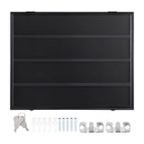 Saw Accessories: VEVOR 36 Graded Sports Card Display Case, 775 x 617 x 55 mm, Baseball Card Display Frame with 98% UV Protection Clear View PC Glass, Lockable Wall Cabinet for Football Basketball Hockey Trading Card