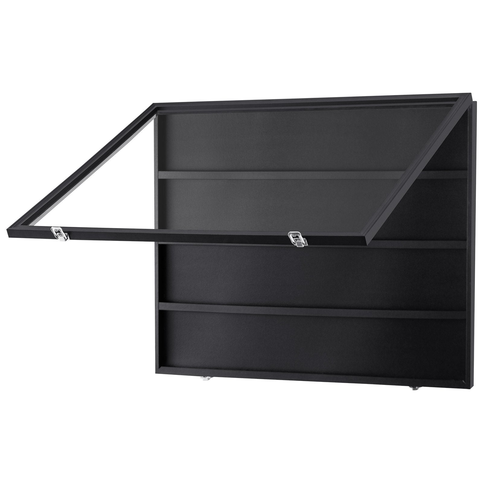 Saw Accessories: VEVOR 36 Graded Sports Card Display Case, 775 x 617 x 55 mm, Baseball Card Display Frame with 98% UV Protection Clear View PC Glass, Lockable Wall Cabinet for Football Basketball Hockey Trading Card
