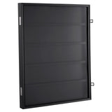 Storage Boxes: VEVOR 35 Graded Sports Card Display Case, 617 x 775 x 55 mm, Baseball Card Display Frame with 98% UV Protection Clear View PC Glass, Lockable Wall Cabinet for Football Basketball Hockey Trading Card