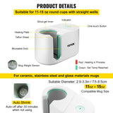 Coffee Machines & Accessories: VEVOR Mug Press Machine Automatic Heat Press Sublimation Printing 11-15oz Cup