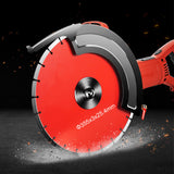 Saw Accessories: VEVOR Electric Concrete Saw, 14" Concrete Cutter, 1800W Concrete Saw, Electric Circular Saw with 14" Blade and Tools, Masonry Saw for Granite, Brick, Porcelain, Reinforced Concrete and Other Materials