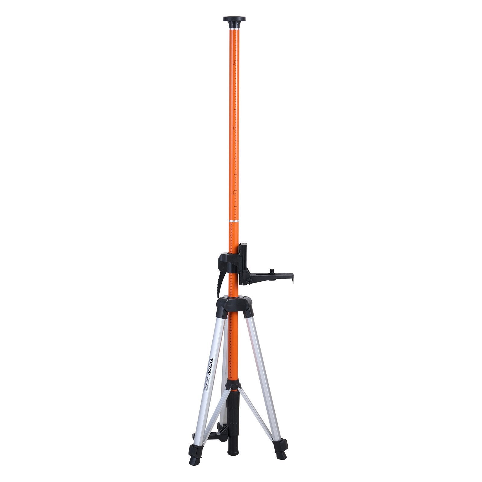 Camera Accessories: VEVOR Laser Level Tripod, 1/4"-20 & 5/8"-11 Thread Mount, 40.94-133.85 inch Height Adjustment with Level Bubble & Heavy-duty Stand, Extendable Pole Lightweight Aluminum Tripod for Laser Scanner