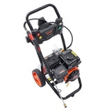 Fuel & Exhaust: VEVOR Gas Pressure Washer Gas Powered Washer 3400 PSI 2.6 GPM 210cc 5 Nozzles
