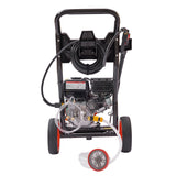 Fuel & Exhaust: VEVOR Gas Pressure Washer Gas Powered Washer 3400 PSI 2.6 GPM 210cc 5 Nozzles