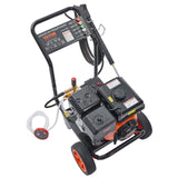 Fuel & Exhaust: VEVOR Gas Pressure Washer Gas Powered Washer 4400 PSI 4.0 GPM 390cc 5 Nozzles