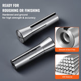 Fuel & Exhaust: VEVOR 13 pcs Precision R8 Collet Set, 1/8'' - 7/8'', 45# Mill Collet Chuck 0.0012"/30μm TIR with 13 Labeled Storage Boxes, for Milling Machine Drill Presses Boring Machine Machining Center