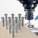 Fuel & Exhaust: VEVOR 13 pcs Precision R8 Collet Set, 1/8'' - 7/8'', 45# Mill Collet Chuck 0.0012"/30μm TIR with 13 Labeled Storage Boxes, for Milling Machine Drill Presses Boring Machine Machining Center