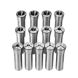 Fuel & Exhaust: VEVOR 13 pcs Precision R8 Collet Set, 1/8'' - 7/8'', 45# Mill Collet Chuck 0.0012"/30μm TIR with 13 Labeled Storage Boxes, for Milling Machine Drill Presses Boring Machine Machining Center