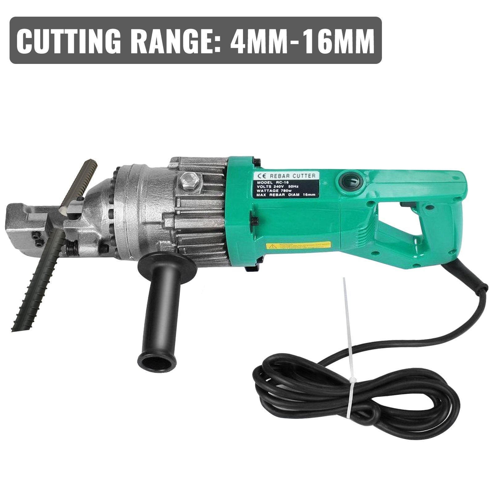 Chainsaws: Vevor Electric Rebar Cutter 16mm Reo Steel Cutter Concrete Construction