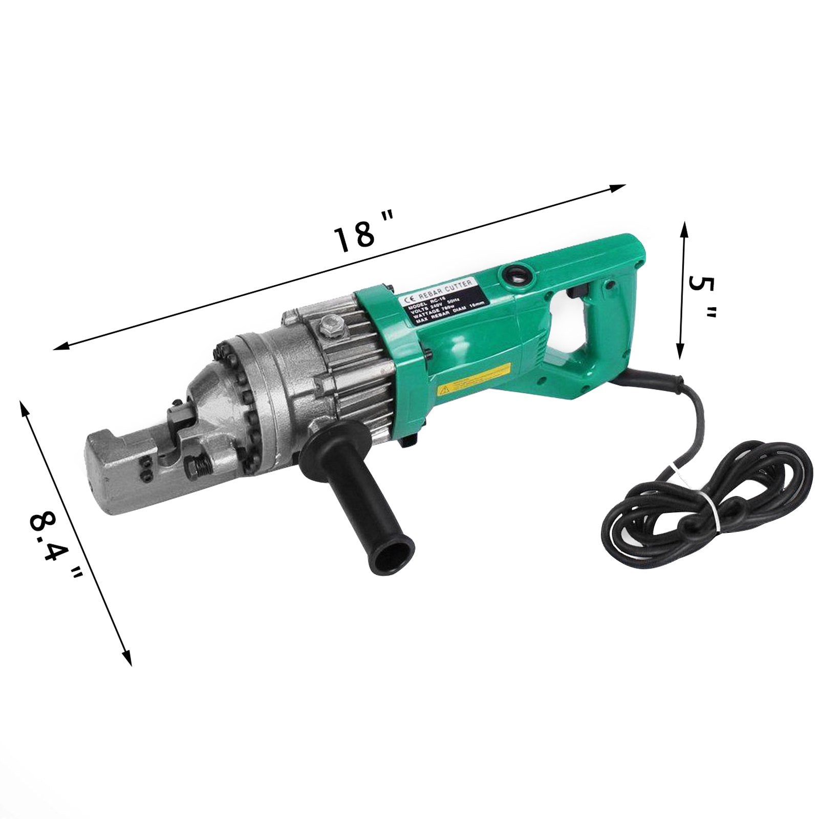 Chainsaws: Vevor Electric Rebar Cutter 16mm Reo Steel Cutter Concrete Construction