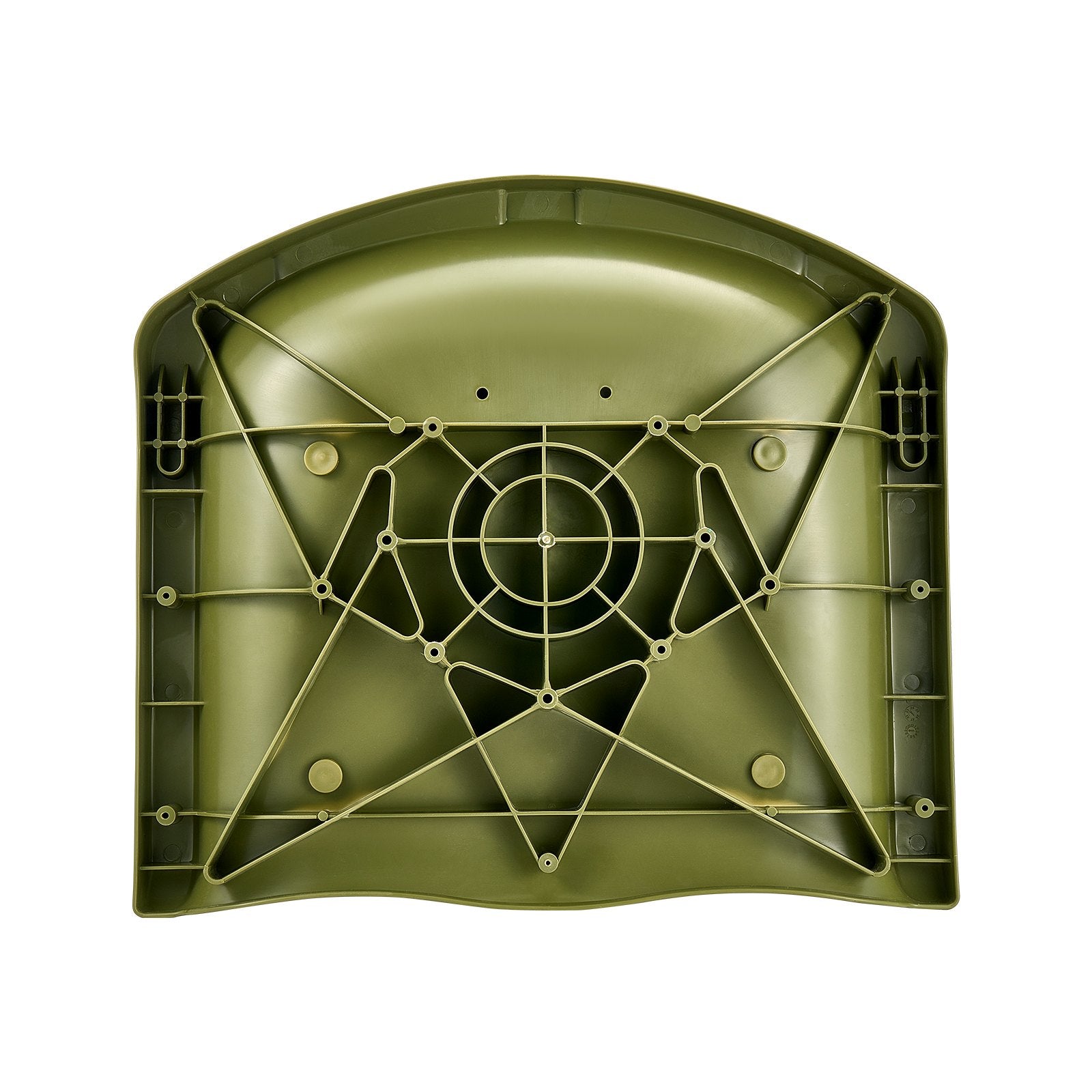 Boat Seat, Low Backrest, Folding Fishing Boat Seat with Thickened Sponge Cushion & PU Polyester Fabric, Strong PP Frame, Flip Up Boat Seat for Fishing Boats, Yachts, Ships, Camouflage Color