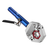 Caulking Tools: VEVOR Hydraulic Hose Crimper, Hydra-Krimp AC Hose Crimper Kit with 7 Dies Snap-On, Integral Manual Hydraulic A/C Hoses Crimping Tool for Automotive & Air Conditioning Repair - with Carrying Case